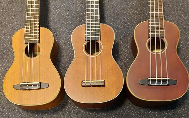 La Sevillana Sopraan Ukulele Mahonie