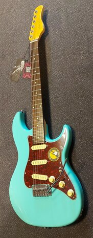 Sire Guitars S3 SSS Series Larry Carlton electric guitar S-style mild green