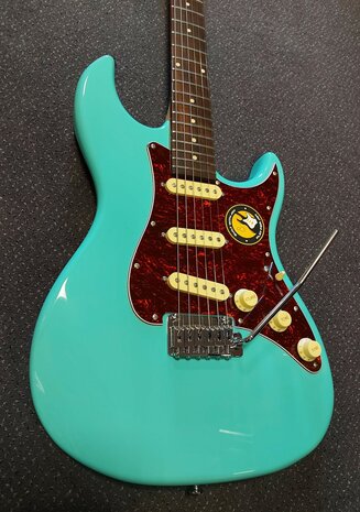 Sire Guitars S3 SSS Series Larry Carlton electric guitar S-style mild green