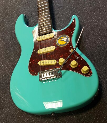 Sire Guitars S3 SSS Series Larry Carlton electric guitar S-style mild green