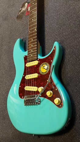 Sire Guitars S3 SSS Series Larry Carlton electric guitar S-style mild green