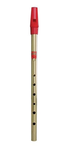 Flageolet brass, diverse stemmingen Tin Whistle