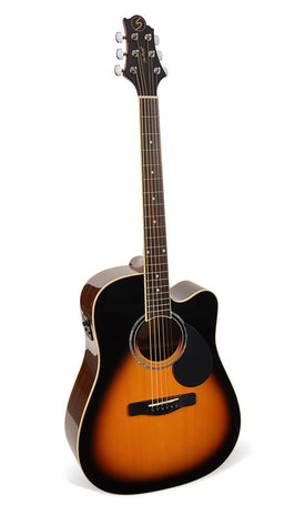 Samick Greg Bennett G-Series Electro-akoestische Dreadnought Mahonie, GD100SCEVS, sunburst