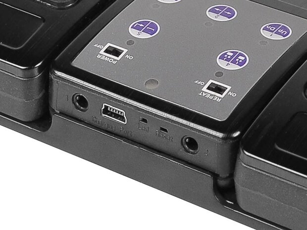 Boston bluetooth pageturning pedaal voor bladmuziek app op je tablet