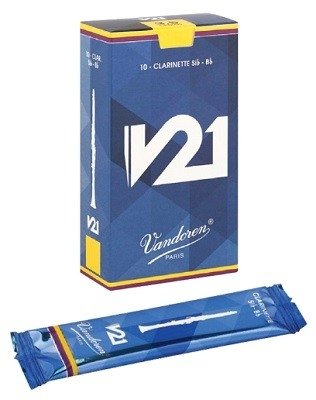 Vandoren V21 riet voor Bb klarinet, dikte 2.5 of 3.0