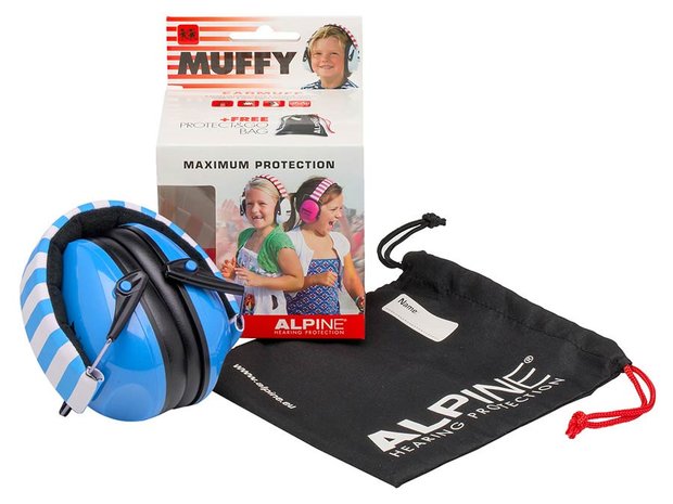 Muffy gehoorbescherming voor kinderen, blauw of roze