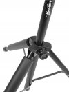 Hoge gitaarstandaard, tripod model met auto-grip, hoog hangmodel, metaal, zwart