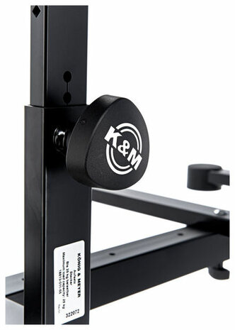 K&M 18810 + 18813 Keyboardstandaard met opzet voor dubbel keyboard