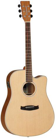 Tanglewood Discovery Exotic DBTDCEOV, met ingebouwde tuner