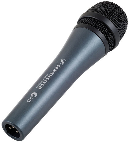 Sennheiser Evolution Series Cardioid Vocal Microphone Pack E835 met standaard, kabel en clip