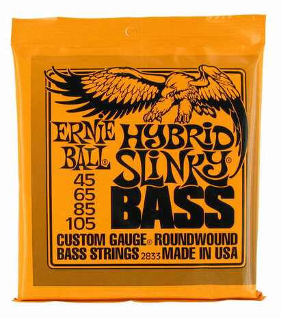 Ernie Ball 2833 Bassnaren Hybrid Slinky 45-105