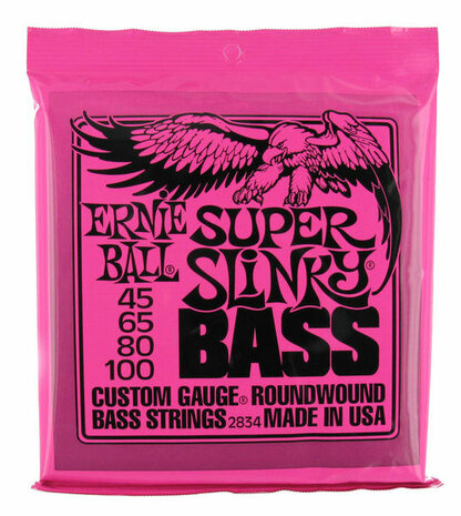 Ernie Ball 2834 Bassnaren Super Slinky 45-100