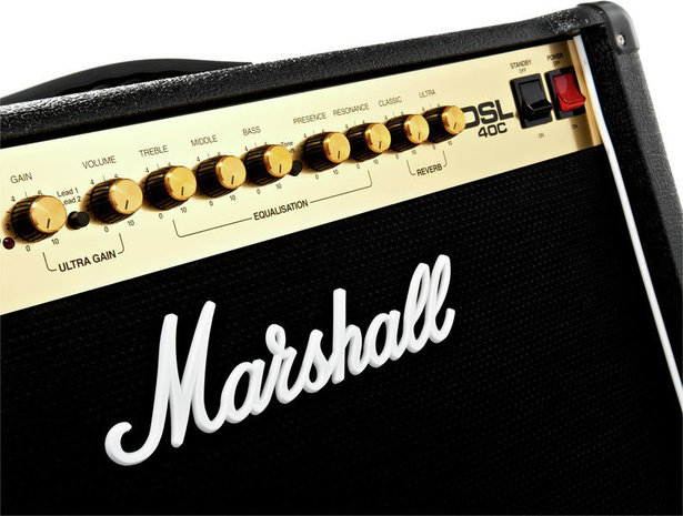  Marshall DSL40C Combo, volledig met buizen uitgeruste combo