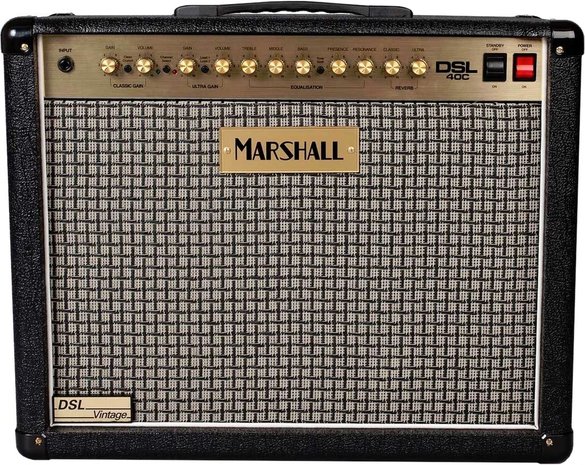 Marshall DSL40CV Vintage limited edition 40W 1x12 buizen-gitaarversterkercombo, gereserveerd tot 24 januari