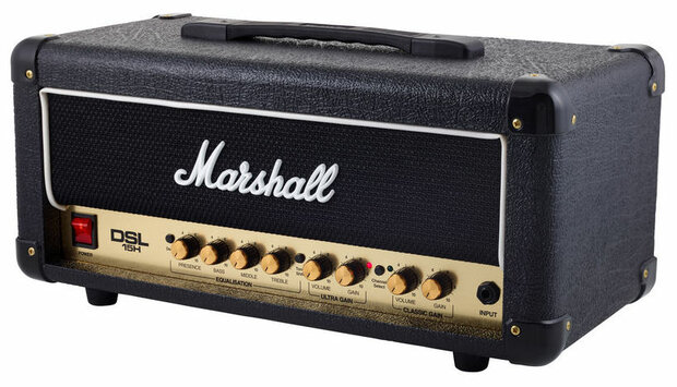 Marshall DSL15H Volledig buizen top / head met footswitch