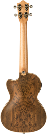 Lanikai Tenorukulele, Exotic figured Bocote met voorversterker en hoes