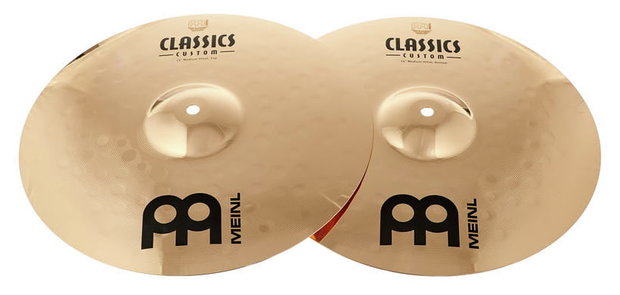 Meinl Classics Custom 14 Extreme Metal Brilliant Hi-hat