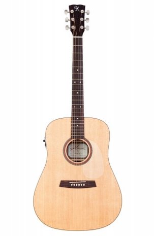 Kremona gitaar M10E, dreadnought with Fishman Isys T