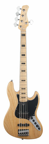 Sire Marcus Miller V7 Vintage swamp ash 5-string bass guitar natural