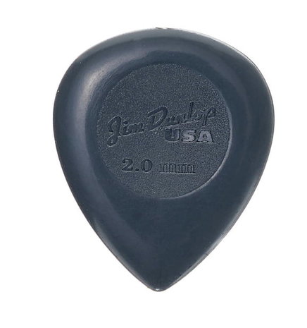 4x Dunlop Big Stubby plectrum, dikte 1.0, 2.0 of 3.0