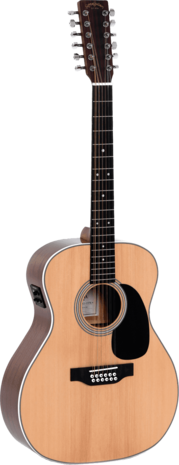 Sigma JM12-1STE+ 12-snarige gitaar, electro-akoestisch