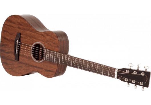 Sigma TM-15+ Traveler gitaar massief mahonie met dikke hoes