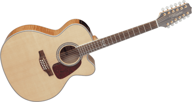 Takamine GJ-72E12 12-snarige electro-akoestische Jumbo gitaar