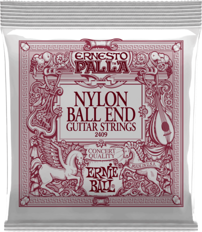 Ernie Ball 2409 Ernesto Palla Nylon Classical Black And Goldplated