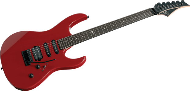 Lâg Arkane 66 Dark Red electrische gitaar