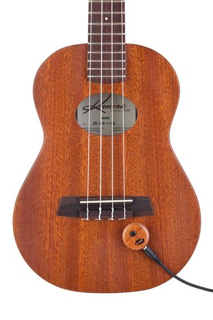KNA UP-2 piezo pickup met volumeregeling, voor gitaar, ukulele, enz