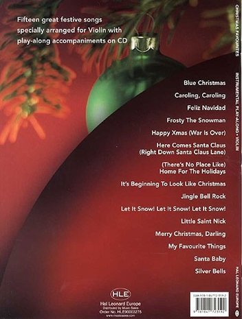 Christmas Favourites voor viool met CD