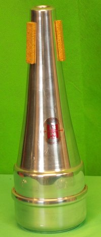 Demper trombone Harmon, straight aluminium