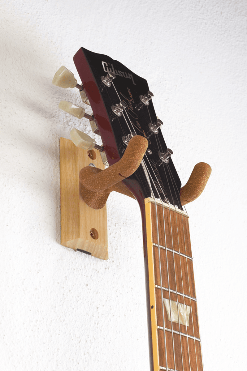 vogel Belichamen Vervoer K&M 16220 Gitaarhaak voor muurbevestiging met houten achterplaat -  Muziekinstrumenten online winkel | Instruments Online webshop
