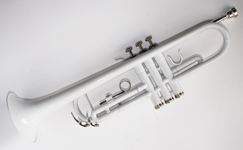 Ouderling verlangen Troosteloos Trompet, wit met case en boek De Trompet - Muziekinstrumenten online winkel | Instruments Online webshop Ouderling verlangen Troosteloos Trompet, wit met case en boek De Trompet - Muziekinstrumenten online winkel | Instruments Online webshop