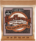 Ernie-Ball-Earthwood-3146-3-pack-Light-12-54-Phosphor-Bronze