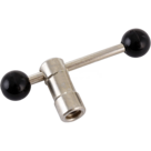 K&amp;M-Capstan-head-Nikkel-swivel-voor-oa-muziekstandaard