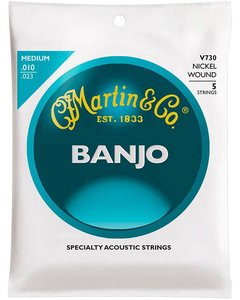 Martin snarenset voor 5-snarige banjo, medium 010