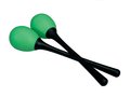 Hayman-schudeieren-plastic-groen-paar-met-steel-35-grams