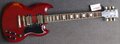 Vintage-VS6-Icon-Series-MRCR-Relic-Cherry-Red-SG-model-elektrische-gitaar
