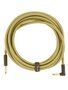 Fender-DeLuxe-Series-5.5-meter-instrumentkabel-yellow-tweed