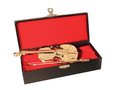 Miniatuur-viool-(goud-gelakt)-in-koffer-115-cm