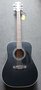 Cort-Folkgitaar-Earth-70-Black-Satin-Dreadnought-met-massief-bovenblad