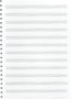 Multo-Muziekpapier-A4-1-pak-van-50-vel-voor-ringband-(ook-voor-2-of-4-rings)-notenschriftpapier