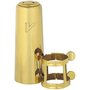 Vandoren-Master-brass-rietbinder-+-kap-voor-baritonsax-LC804