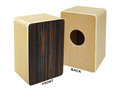 Hayman-Mini-Cajon-fixed-snare-ebony-front-12x13x21-cm