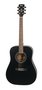 Cort-Folkgitaar-Earth-70-Black-Satin-Dreadnought-met-massief-bovenblad