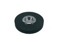 double-bass-pinhouder-rubber-10-cm.-grote-verchroomde-ring