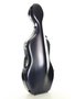 Zwarte-Cellokoffer-4-4-PVC-sandwich-constructie-comfortabele-schouderriemen-geborsteld-zwart-38kg