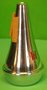 Trompetdemper-Harmon-French-line-straight-aluminium-gewelfde-vorm