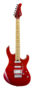 CORT-E-Gitaar-G280DX-Transparent-Red